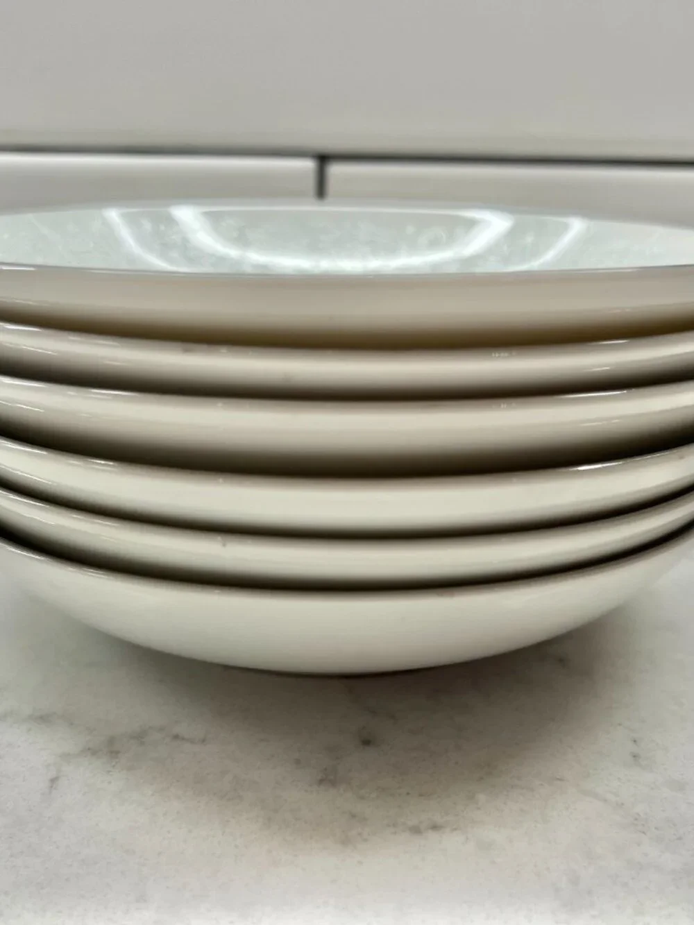 (6) Crown Victoria Fine China, LOVELACE Fruit/Dessert Bowls